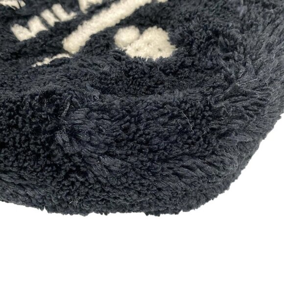 PRADA Terry Triangle 1NE043 Black White Pile/chemical fiber Unisex Handbag - Picture 6 of 14